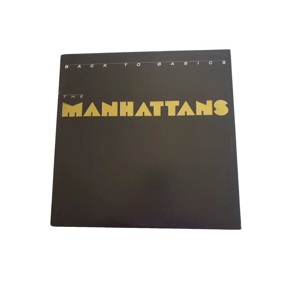 The Manhattans - Back To Basics - 1986 - Vinyl LP - C 40300 - VG+ Tested